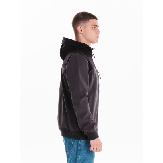 Emerson Ανδρικό Μπουφάν Bonded 242.EM11.10 Dark Grey Black - Μπουφάν στο Bodyman
