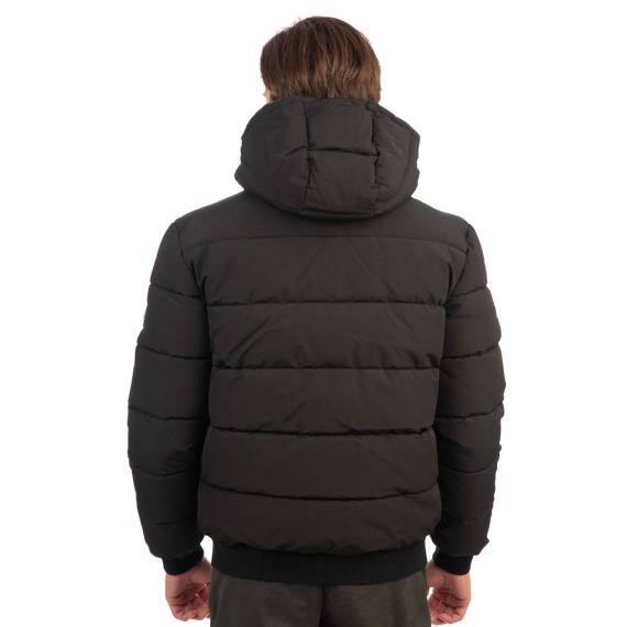 Rebase Ανδρικό Μπουφάν Puffer 242RJK-2005 Black - Μπουφάν στο Bodyman