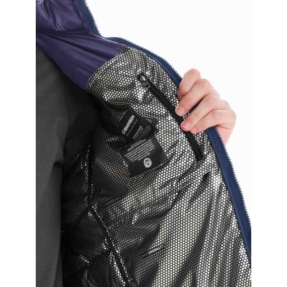 Emerson Ανδρικό Μπουφάν Puffer 242.EM10.63 Stone Purple Black - Μπουφάν στο Bodyman