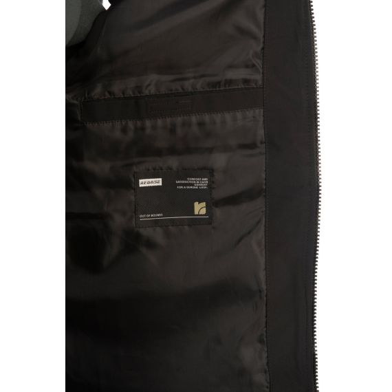 Rebase Ανδρικό Αμάνικο Μπουφάν 242RSJK-2007 Black - Αμάνικα Μπουφάν  στο Bodyman