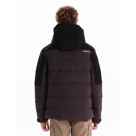 Emerson Ανδρικό Μπουφάν Puffer 242.EM10.16 Plum Black - Μπουφάν στο Bodyman