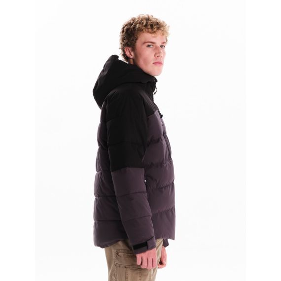 Emerson Ανδρικό Μπουφάν Puffer 242.EM10.16 Plum Black - Μπουφάν στο Bodyman