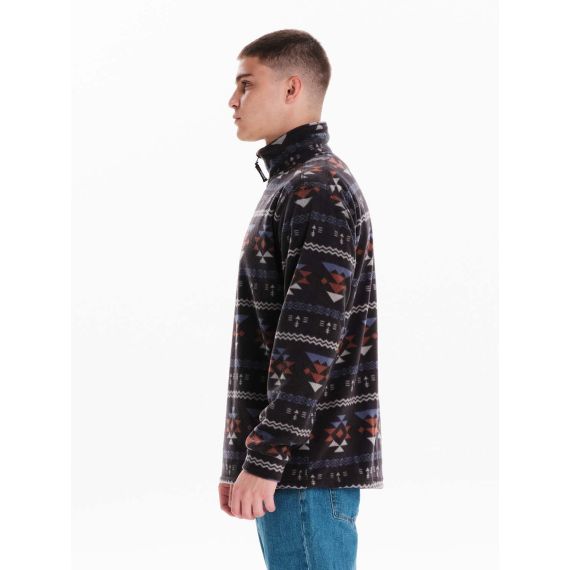 Emerson Ανδρικό Μακρυμάνικο Fleece 242.EM28.203 PR412 Ebony - Φούτερ χωρίς κουκούλα  στο Bodyman