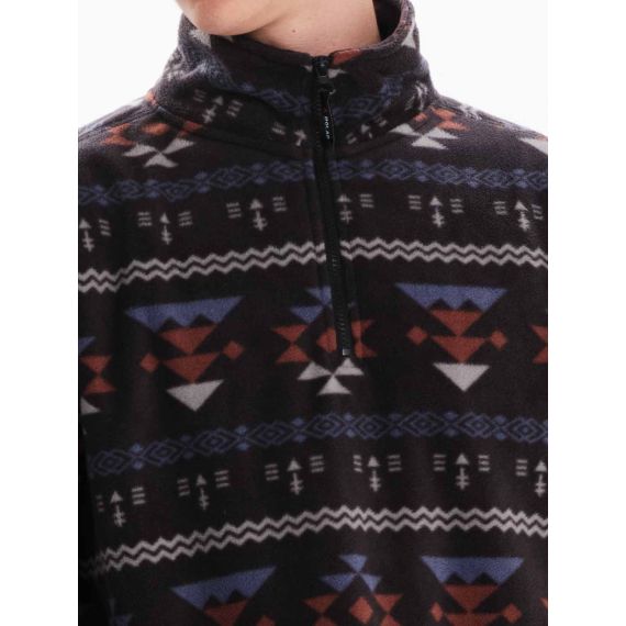 Emerson Ανδρικό Μακρυμάνικο Fleece 242.EM28.203 PR412 Ebony - Φούτερ χωρίς κουκούλα  στο Bodyman