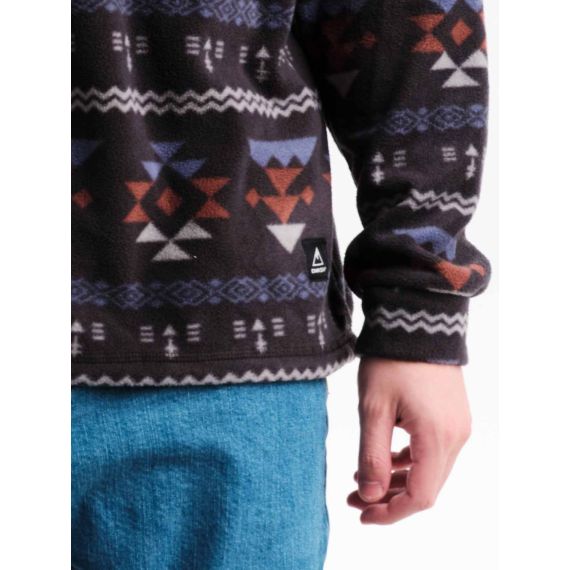 Emerson Ανδρικό Μακρυμάνικο Fleece 242.EM28.203 PR412 Ebony - Φούτερ χωρίς κουκούλα  στο Bodyman