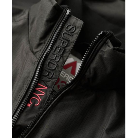 Superdry Ανδρικό Μπουφάν M5011900A-02A City Harrington Black - Μπουφάν στο Bodyman
