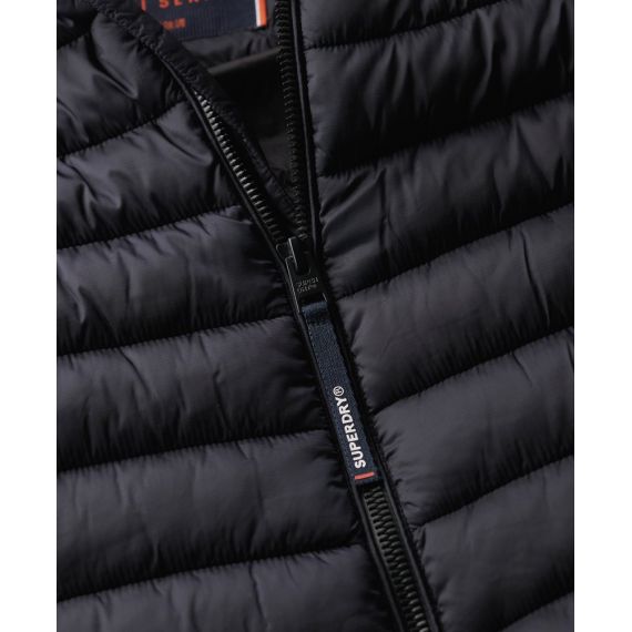 Superdry Ανδρικό Μπουφάν Puffer Fuji M5011906A-98T Navy - Μπουφάν στο Bodyman