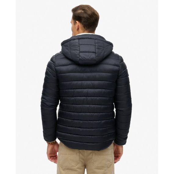 Superdry Ανδρικό Μπουφάν Puffer Fuji M5011906A-98T Navy - Μπουφάν στο Bodyman