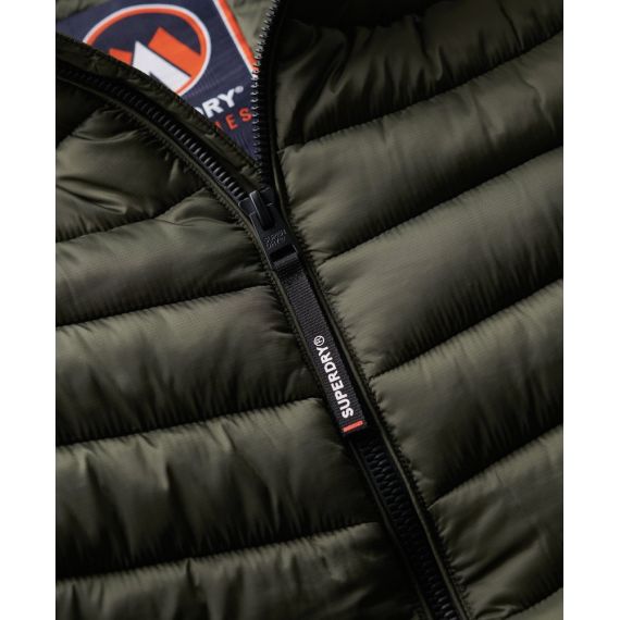 Superdry Ανδρικό Μπουφάν Puffer Fuji M5011906A-ZG3 Army Khaki - Μπουφάν στο Bodyman