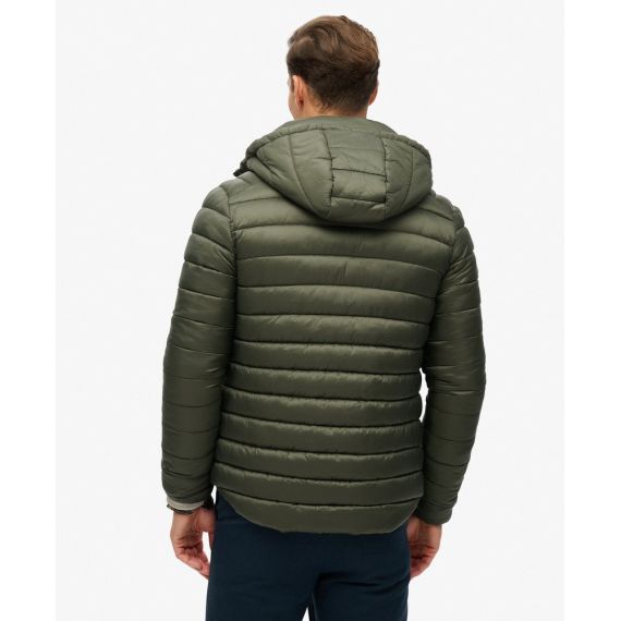 Superdry Ανδρικό Μπουφάν Puffer Fuji M5011906A-ZG3 Army Khaki - Μπουφάν στο Bodyman
