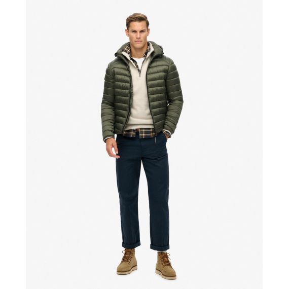 Superdry Ανδρικό Μπουφάν Puffer Fuji M5011906A-ZG3 Army Khaki - Μπουφάν στο Bodyman