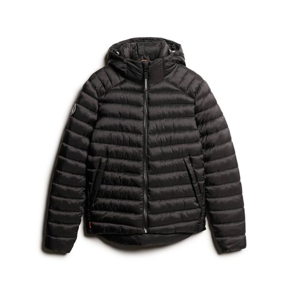 Superdry Ανδρικό Μπουφάν Puffer Fuji M5011906A-02A Black - Μπουφάν στο Bodyman
