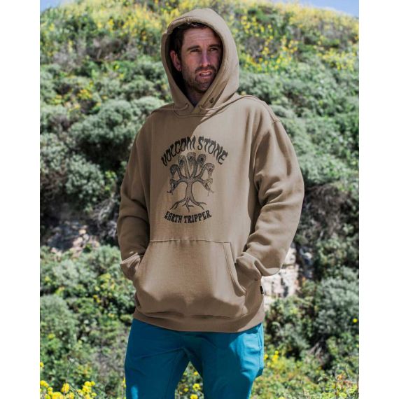 Volcom Ανδρικό Φούτερ A4132407-TEK Watanite Teak - Φούτερ Κουκούλα  στο Bodyman