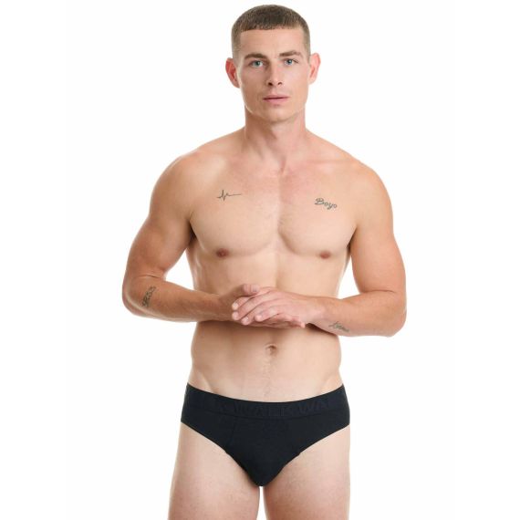 Walk Ανδρικά Slip 2Pack W1769-1-0202 Black - Slip στο Bodyman