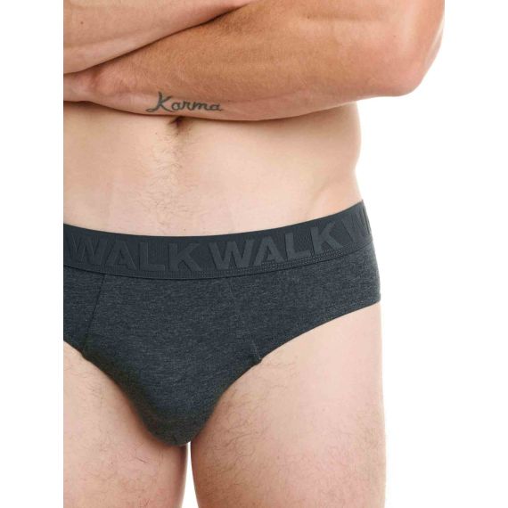 Walk Ανδρικά Slip 2Pack W1769-1-0914 Anthracite Grey - Slip στο Bodyman