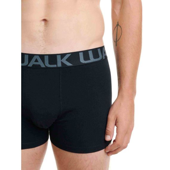 Walk Ανδρικά Boxer 3Pack W1753-4-020310 Black Blue D.Grey - Boxer στο Bodyman