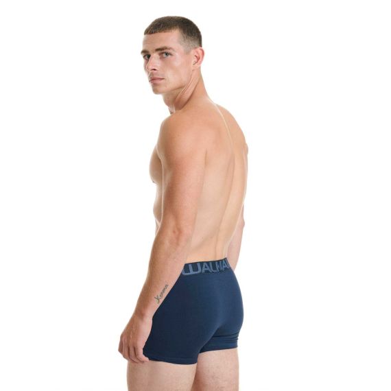 Walk Ανδρικά Boxer 3Pack W1753-4-020310 Black Blue D.Grey - Boxer στο Bodyman