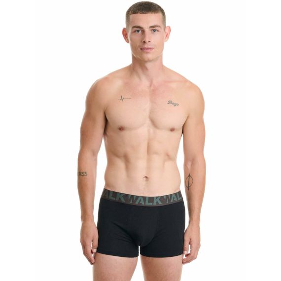 Walk Ανδρικά Boxer 2Pack W1755-1-0202 Black - Boxer στο Bodyman