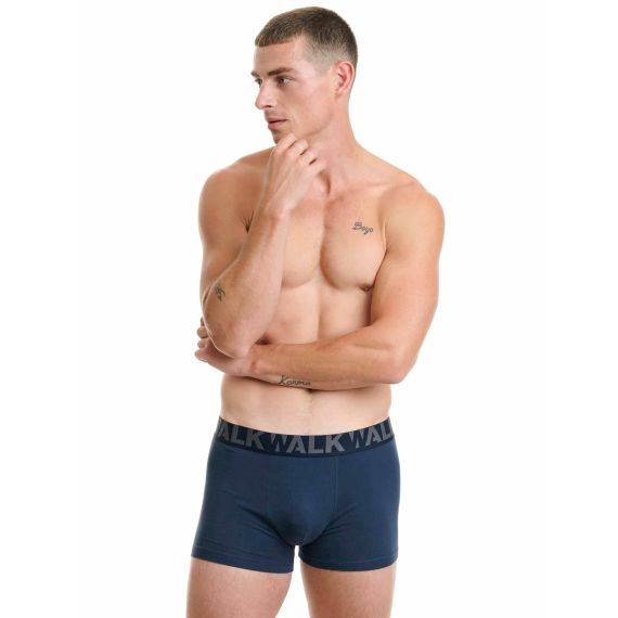 Walk Ανδρικά Boxer 2Pack W1755-1-0349 Blue Grey - Boxer στο Bodyman