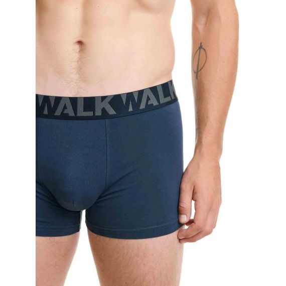 Walk Ανδρικά Boxer 2Pack W1755-1-0349 Blue Grey - Boxer στο Bodyman