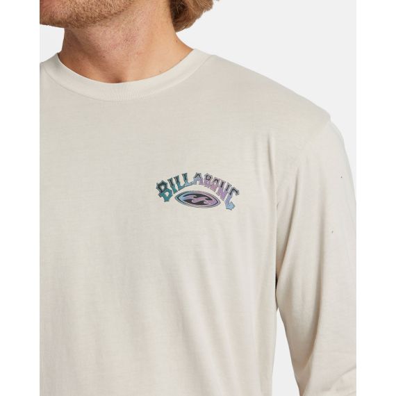 Billabong Ανδρικό Μακρυμάνικο T-Shirt ABYZT02493-STN Arch Wash Stone - Mακρυμάνικες στο Bodyman