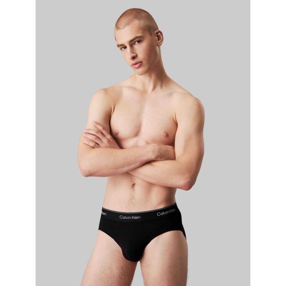 Calvin Klein Ανδρικά Slip 3pack NB3962A-TM6 Black - Slip στο Bodyman