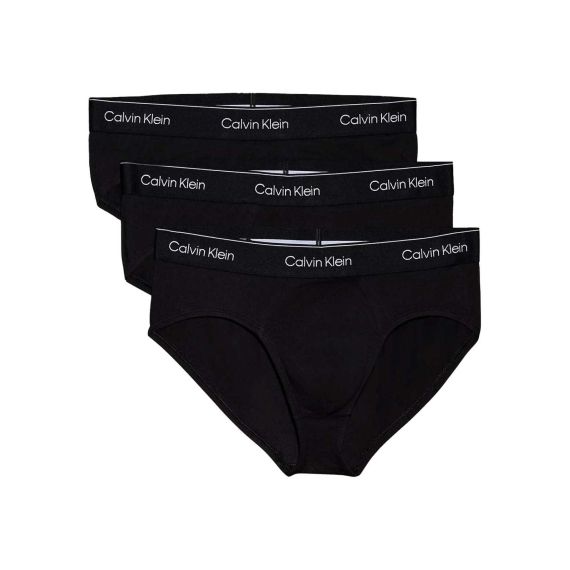 Calvin Klein Ανδρικά Slip 3pack NB3962A-TM6 Black - Slip στο Bodyman
