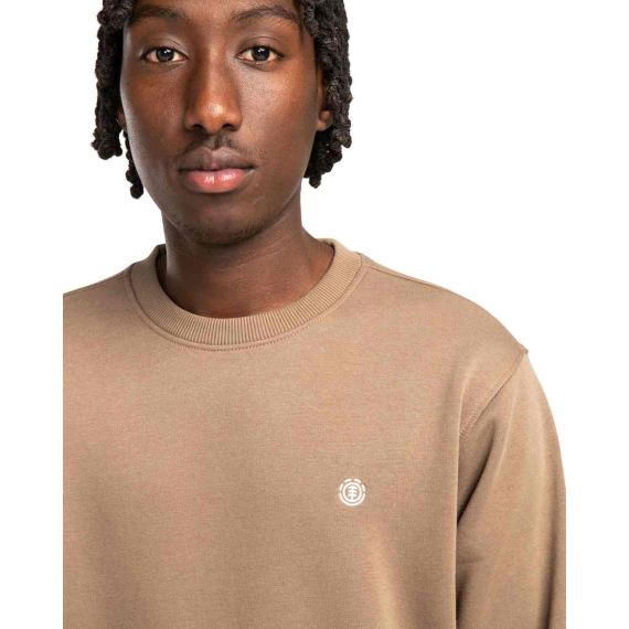 Element Ανδρικό Φούτερ Crew Neck ELYFT00168-TNT0 Cornell Classic Walnut - Φούτερ χωρίς κουκούλα  στο Bodyman