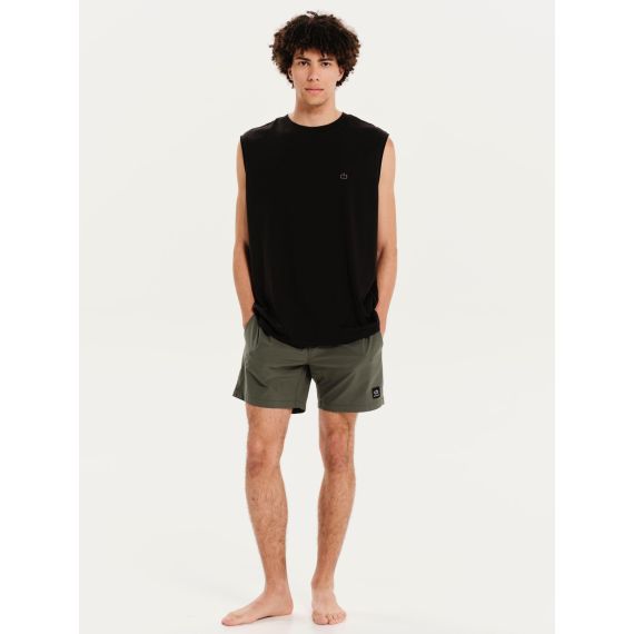 Emerson Ανδρική Αμάνικη Μπλούζα 251.EM37.125 Black - Αμάνικα T-shirt  στο Bodyman