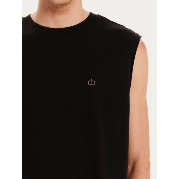Emerson Ανδρική Αμάνικη Μπλούζα 251.EM37.125 Black - Αμάνικα T-shirt  στο Bodyman