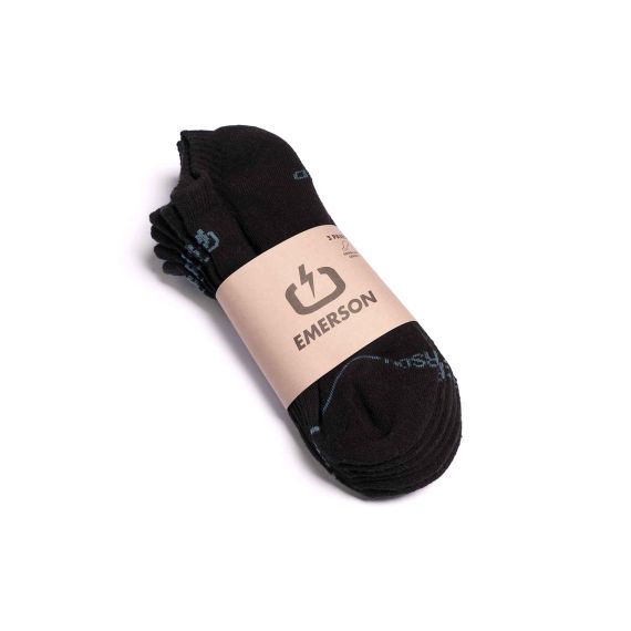 Emerson Socks 3Pack 241.EU08.41 Black - Κάλτσες στο Bodyman