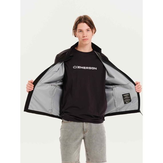 Emerson Ανοιξιάτικο Ανδρικό Μπουφάν 251.EM10.46 Black ωωωω - Μπουφάν στο Bodyman