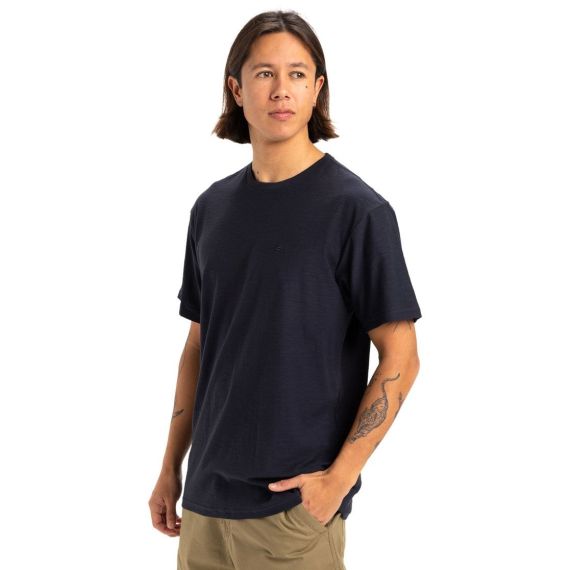 Quiksilver Ανδρικό Κοντομάνικο T-Shirt EQYKT04377-KTP0 Slub Roundneck Navy - T-Shirt  στο Bodyman