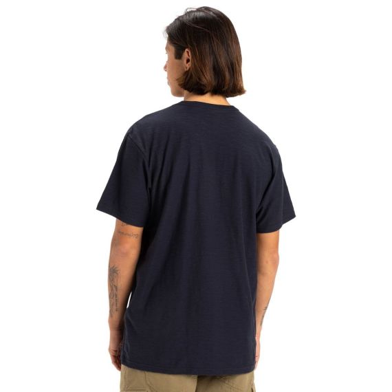 Quiksilver Ανδρικό Κοντομάνικο T-Shirt EQYKT04377-KTP0 Slub Roundneck Navy - T-Shirt  στο Bodyman