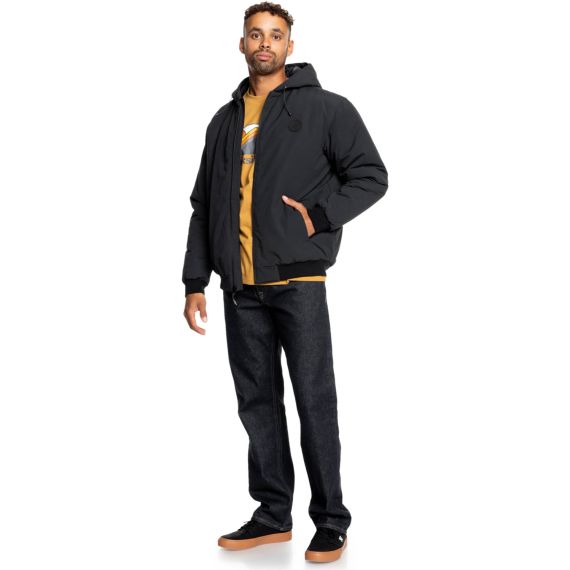 Quiksilver Ανδρικό Μπουφάν EQYJK04104-KVJ0 Jumpin Song Black - Μπουφάν στο Bodyman