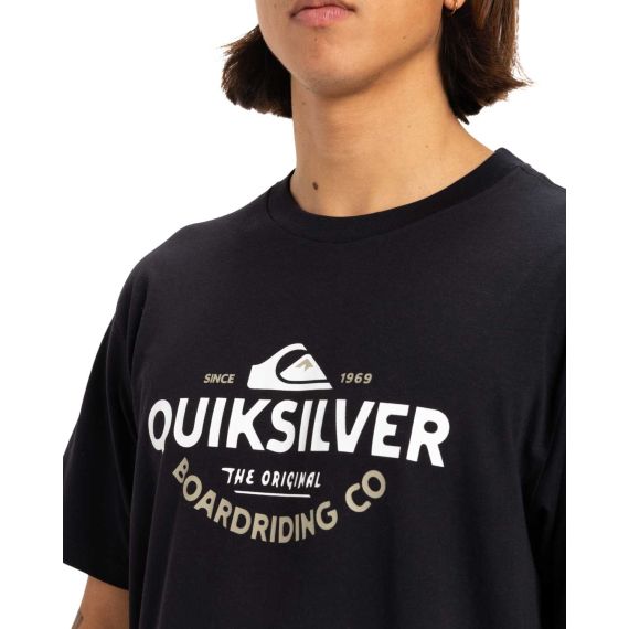 Quiksilver Ανδρικό Κοντομάνικο T-Shirt EQYZT08064-KVJ0 Typed Out Black - T-Shirt  στο Bodyman