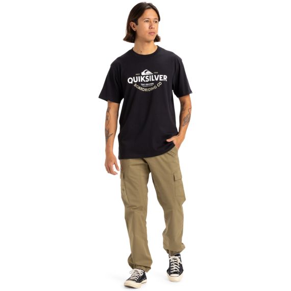 Quiksilver Ανδρικό Κοντομάνικο T-Shirt EQYZT08064-KVJ0 Typed Out Black - T-Shirt  στο Bodyman