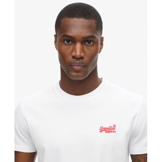 Superdry Ανδρικό Κοντομάνικο T-Shirt M1011245A-C1M Essential Logo EMB Optic - T-Shirt  στο Bodyman