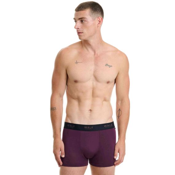 Walk Ανδρικό Boxer Bamboo W1770-27 Grena - Boxer στο Bodyman