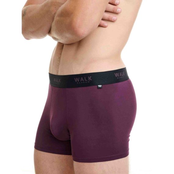Walk Ανδρικό Boxer Bamboo W1770-27 Grena - Boxer στο Bodyman