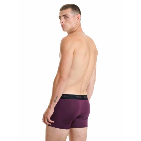Walk Ανδρικό Boxer Bamboo W1770-27 Grena - Boxer στο Bodyman