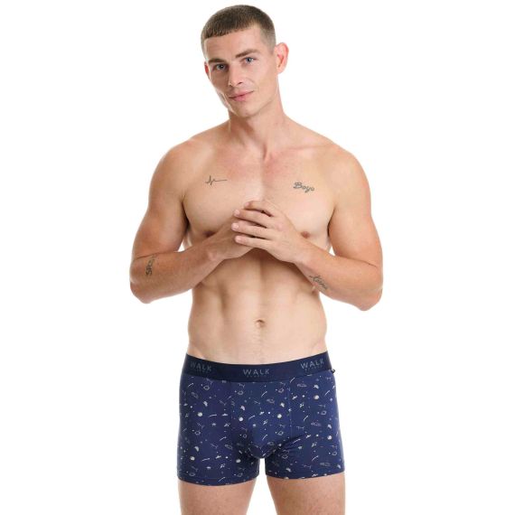 Walk Ανδρικό Boxer Bamboo W1770-68 Multicolour - Boxer στο Bodyman