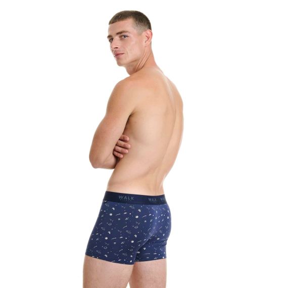Walk Ανδρικό Boxer Bamboo W1770-68 Multicolour - Boxer στο Bodyman