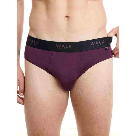Walk Ανδρικό Slip Bamboo W1775-27 Grena - Slip στο Bodyman