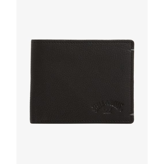 Billabong Wallet Leather UBYAA00178-BLK Rockway 2 in 1 - Πορτοφόλια στο Bodyman