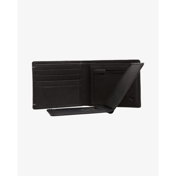 Billabong Wallet Leather UBYAA00178-BLK Rockway 2 in 1 - Πορτοφόλια στο Bodyman