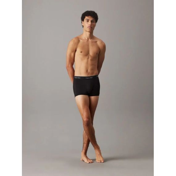 Calvin Klein Ανδρικά Μπόξερ 3Pack NB4392-TM6 Icon Cotton Stretch Trunks - Boxer στο Bodyman