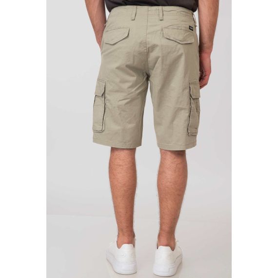 Rebase Ανδρική Βερμούδα Cargo 251RMSHO-7001 Ice Grey - Βερμούδες στο Bodyman