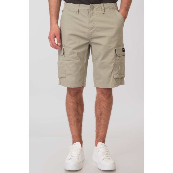 Rebase Ανδρική Βερμούδα Cargo 251RMSHO-7001 Ice Grey - Βερμούδες στο Bodyman