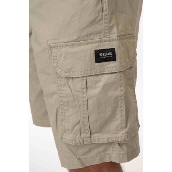 Rebase Ανδρική Βερμούδα Cargo 251RMSHO-7001 Ice Grey - Βερμούδες στο Bodyman